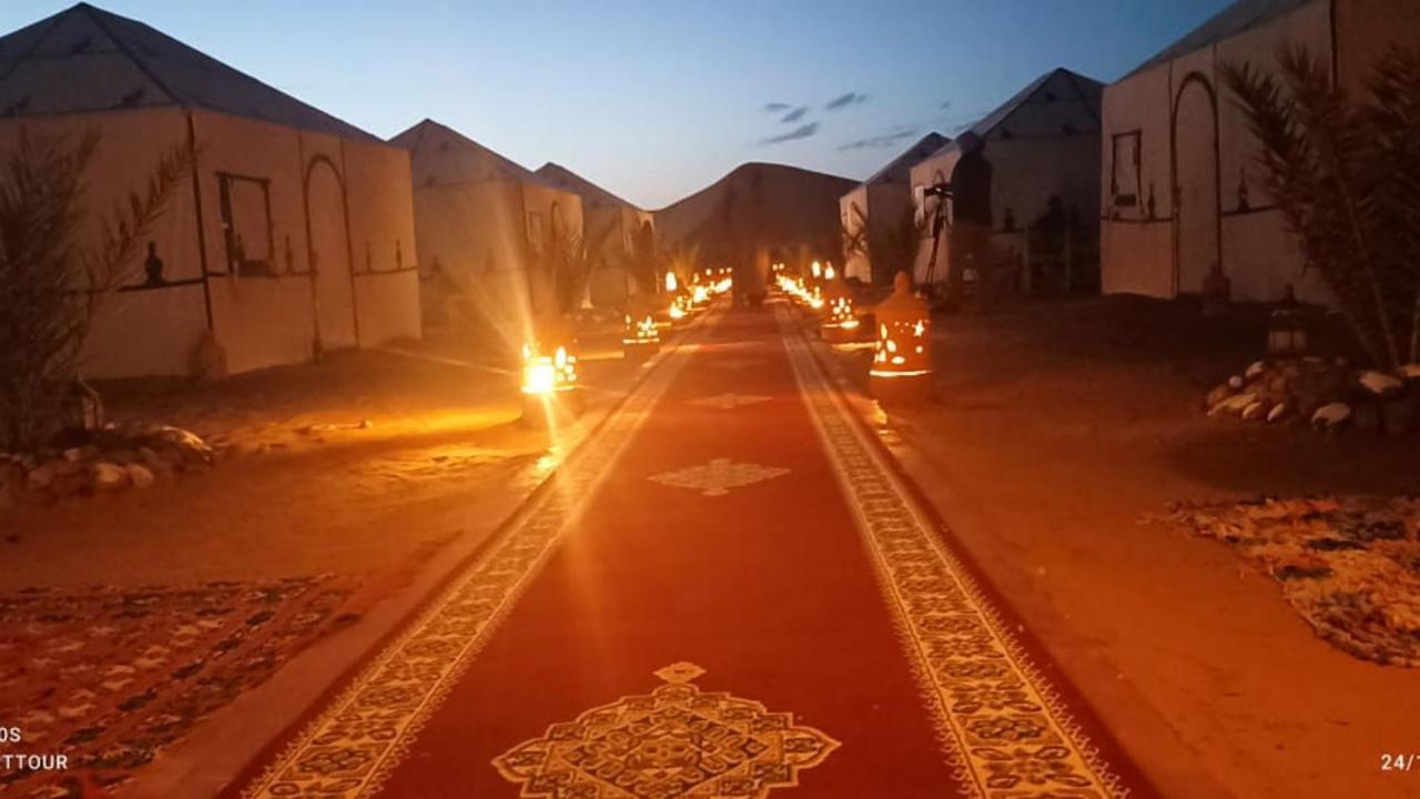 فندق Sahara Tours Luxury Camp مرزوكة المظهر الخارجي الصورة