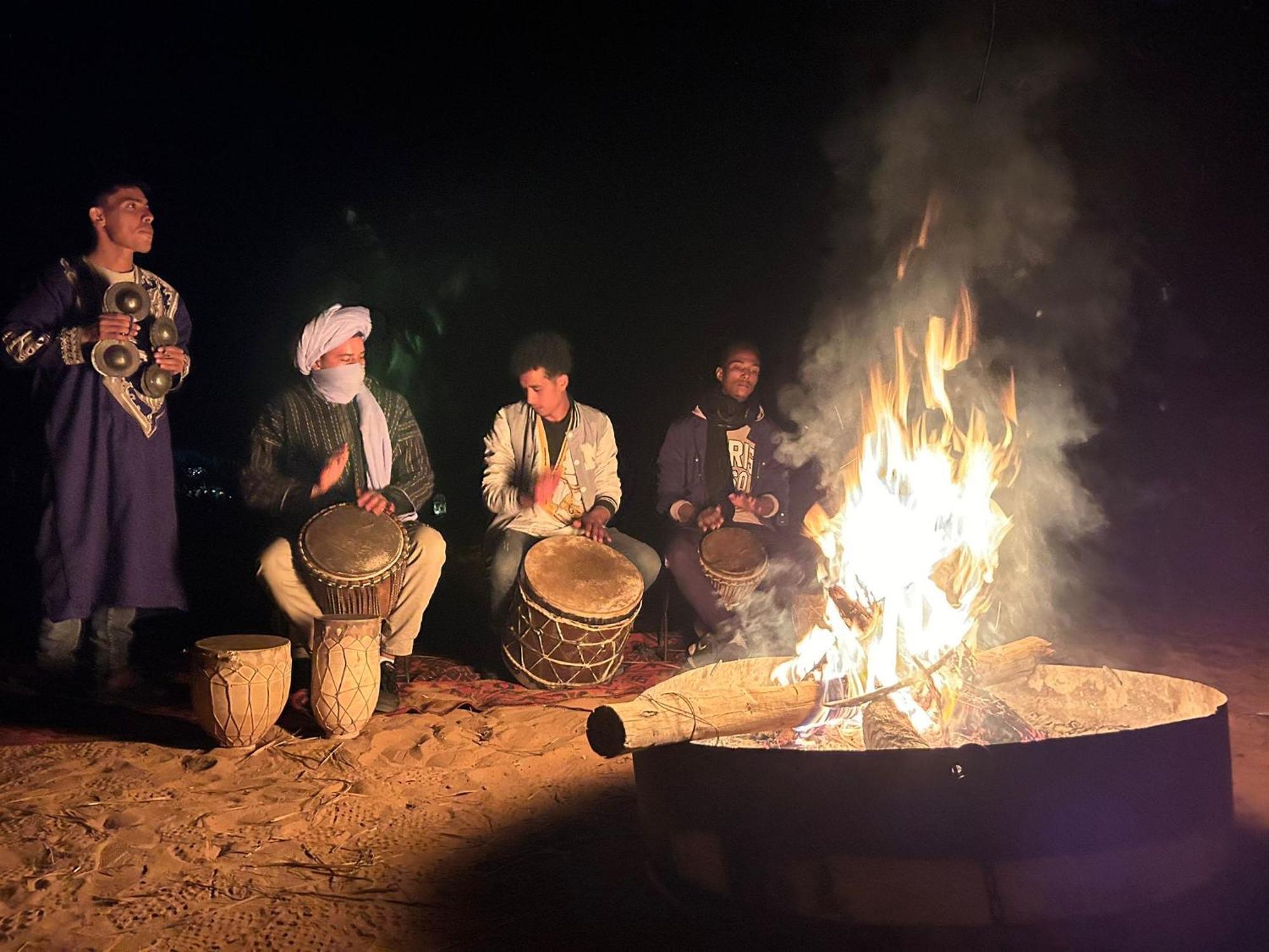 فندق Sahara Tours Luxury Camp مرزوكة المظهر الخارجي الصورة
