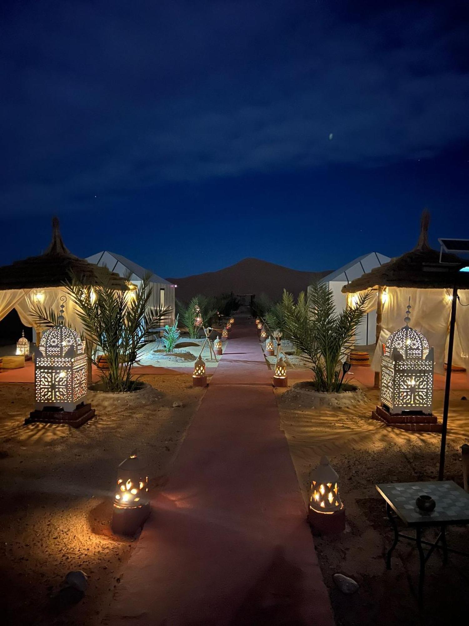 فندق Sahara Tours Luxury Camp مرزوكة المظهر الخارجي الصورة