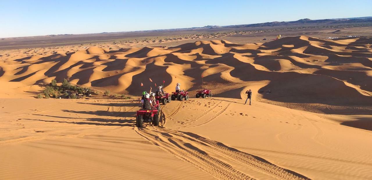 فندق Sahara Tours Luxury Camp مرزوكة المظهر الخارجي الصورة